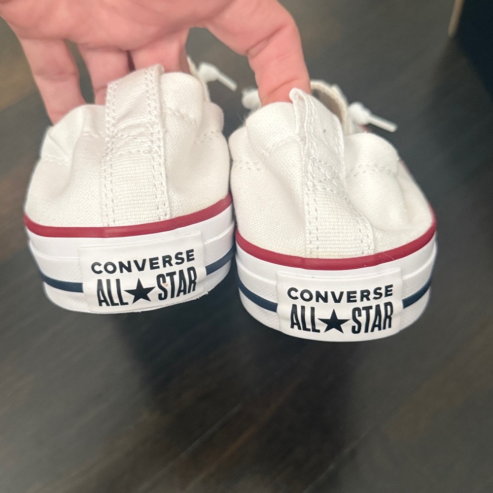 Converse White slip on Low-Top Sneakers - Picture 3 of 7